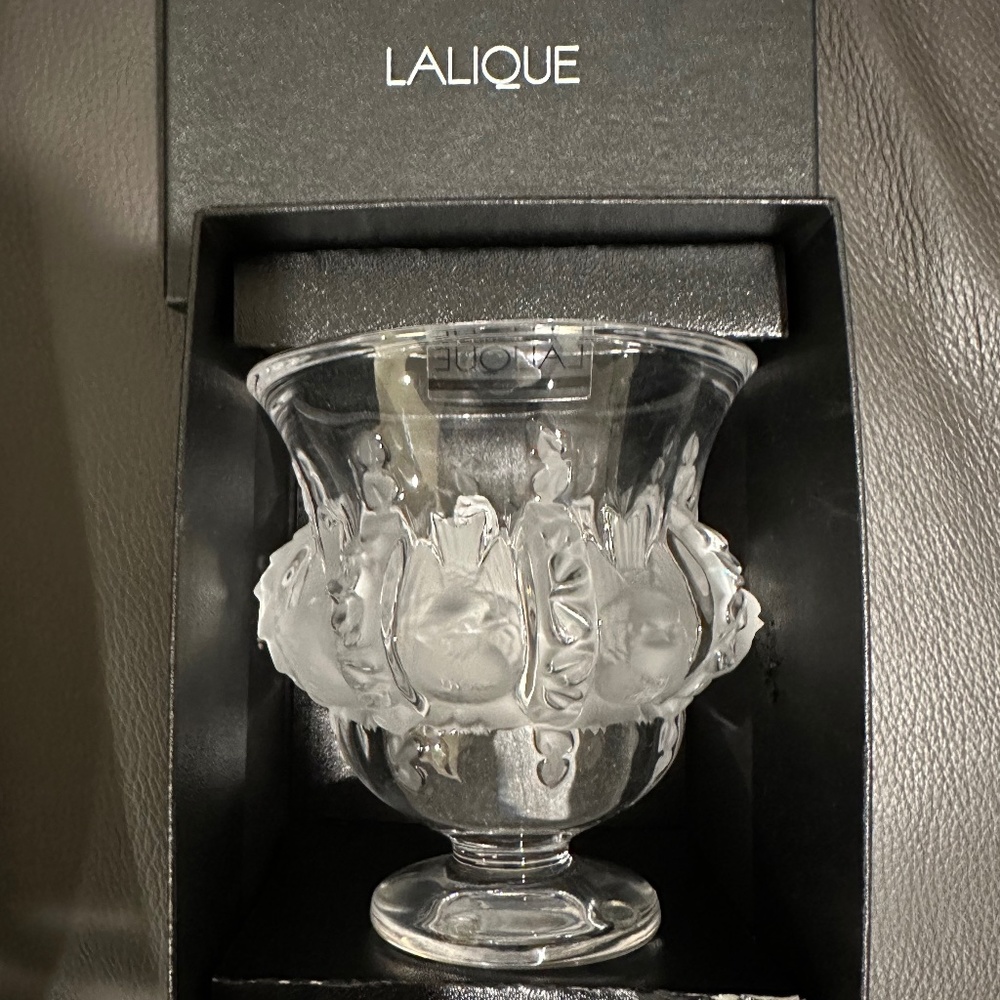 Lalique Mini Dampierre Vase